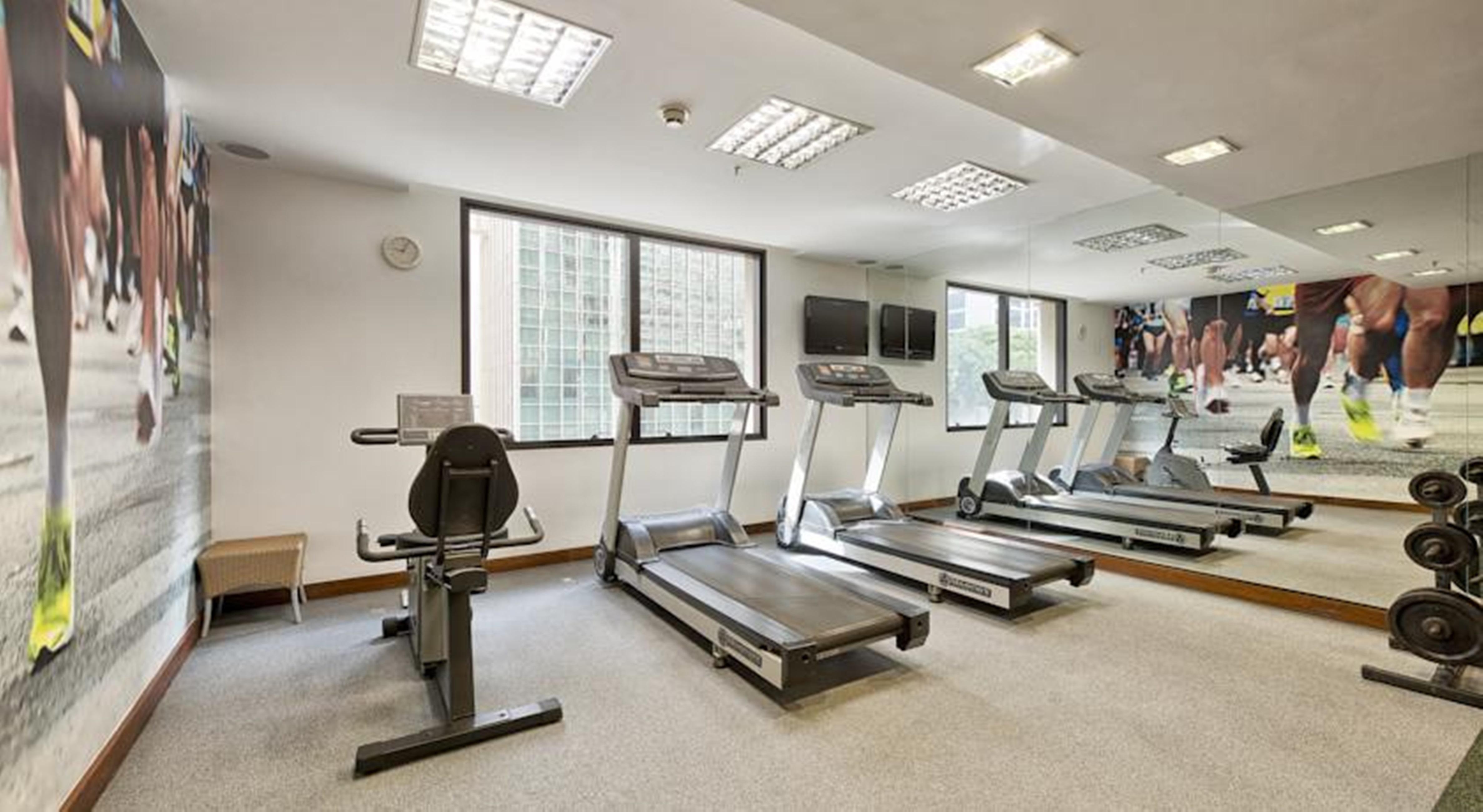 Hotel Meliá Paulista San Paolo Esterno foto The gym at the hotel