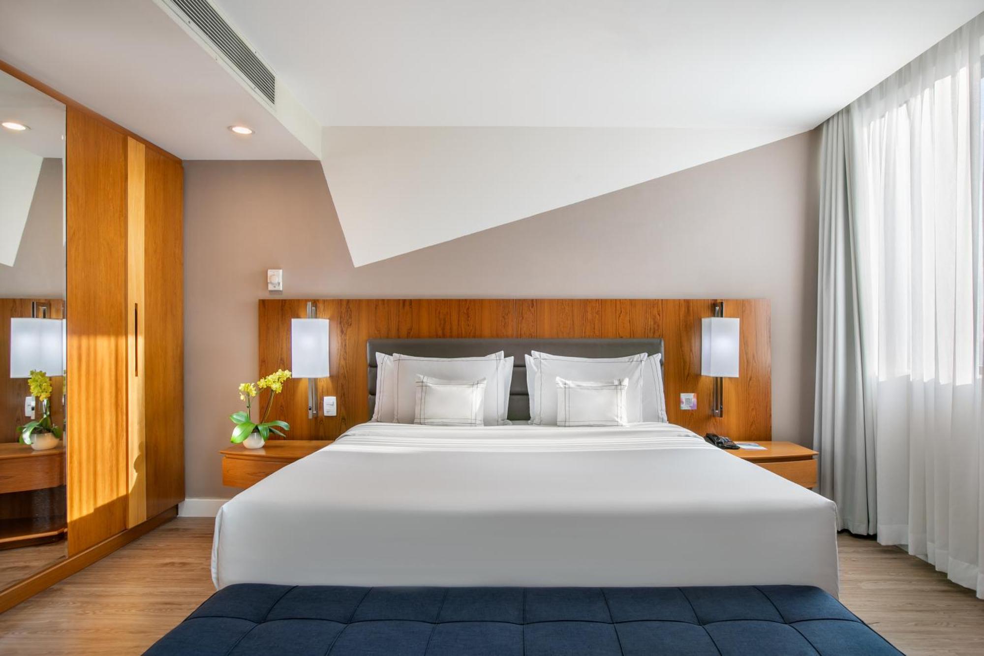 Hotel Meliá Paulista San Paolo Esterno foto A bedroom at the hotel