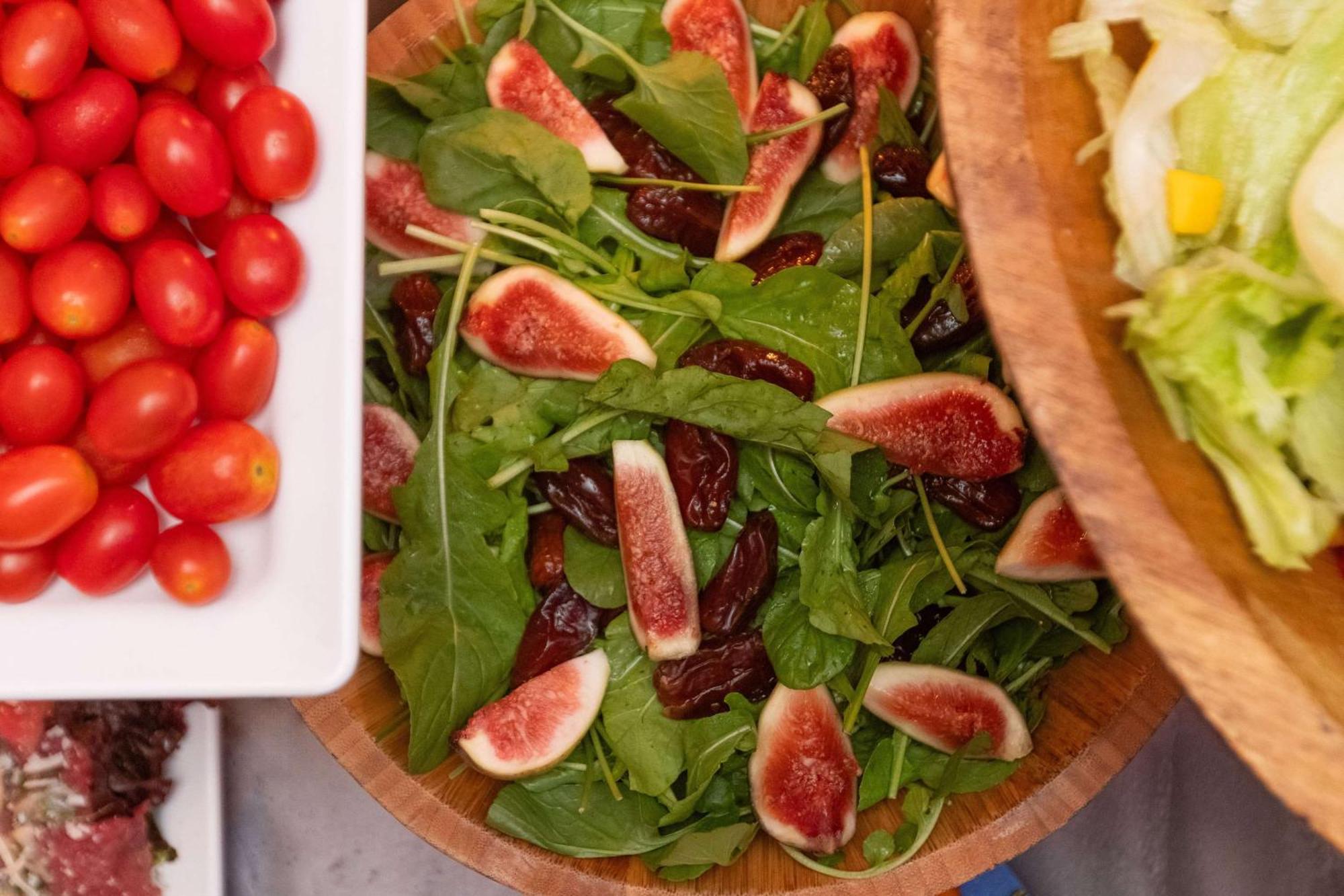 Hotel Meliá Paulista San Paolo Esterno foto A salad with figs